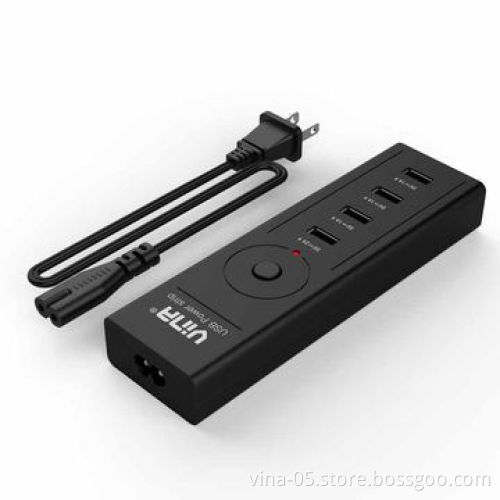 4-port smart USB charger